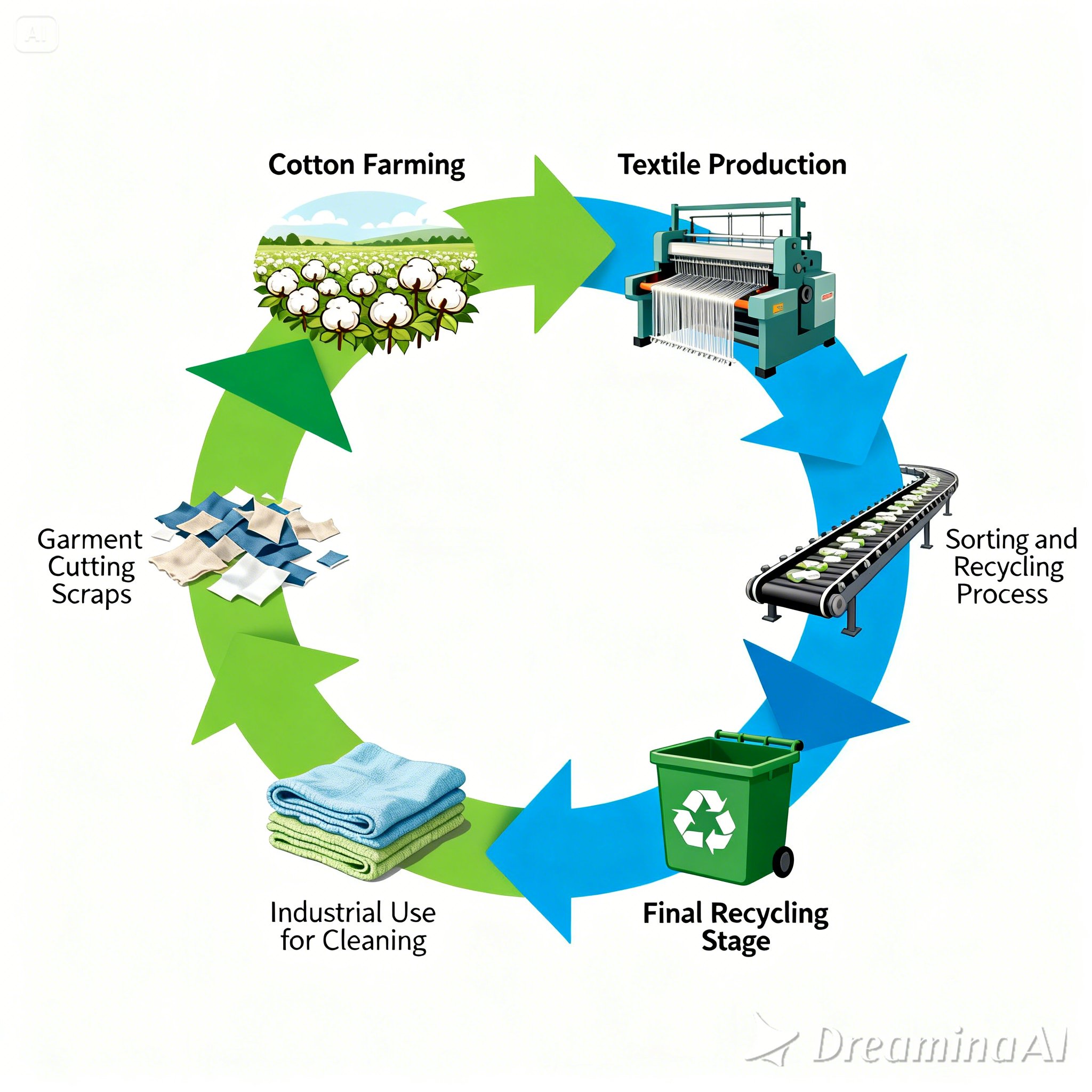 From Waste to Workhorse The Life Cycle of Cotton Rags